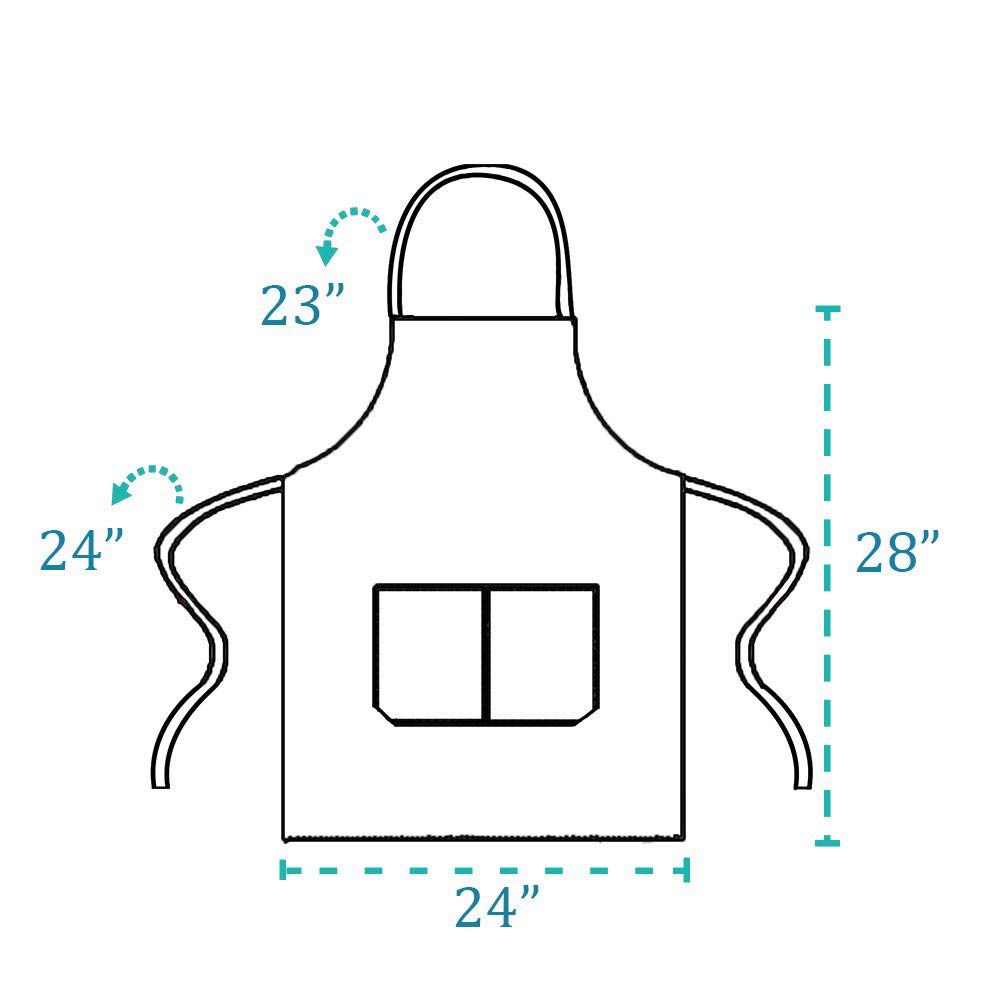 12パックよだれかけ-2つの広々としたポケットを備えたユニセ - Kitchen Baking Drawing のレビューと価格