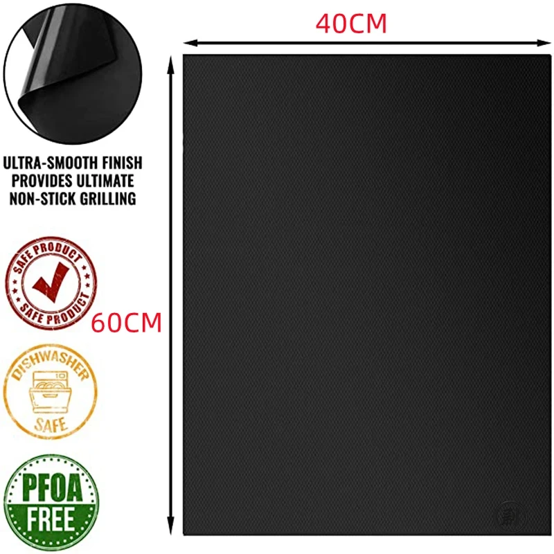 1/5/10 個 60*40 センチメートルノンスティックバ - Super Kitchen Baking Mat のレビューと価格