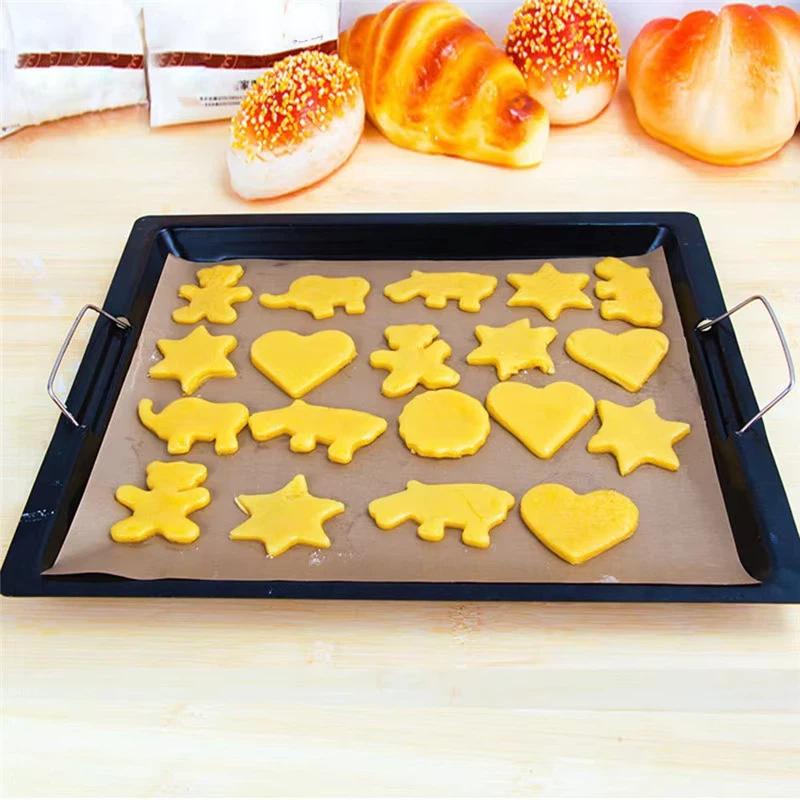 再利用可能な耐油ベーキングシート、オイルプルーフペーパークロ - Kitchen Baking Sheets のレビューと価格