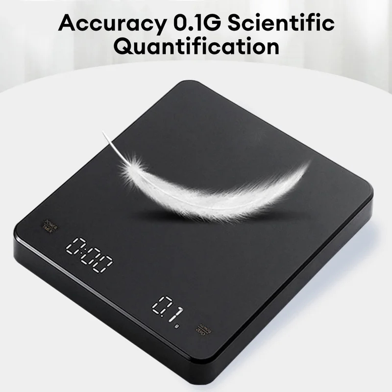 デジタルコーヒースケール タイマー付き LEDスクリーン エ - Kitchen Scale Precise のレビューと価格
