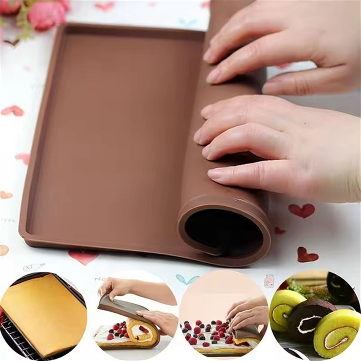 【必須アイテムリスト】 3PC シリコンベーキングマット ケ - Kitchen Baking Must Haves のレビューと価格