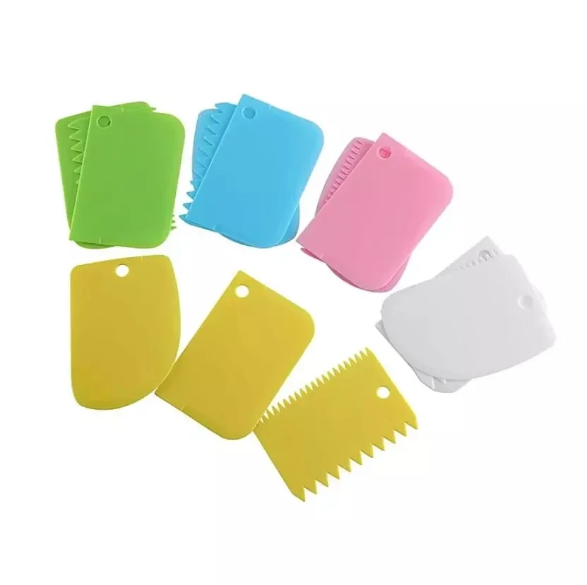 3 ピース/ロットクリームスクレーパースムーサー DIY ケ - Fondant Smoother Set のレビューと価格