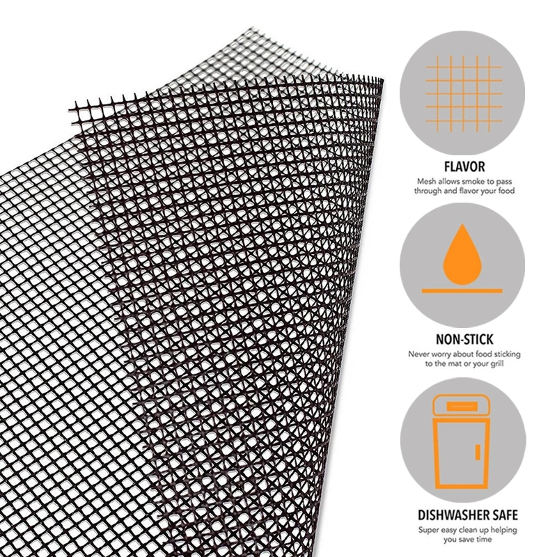 Yomei焦げ付き防止バーベキューグリルマット耐熱バーベキュ - Super Kitchen Baking Mat のレビューと価格