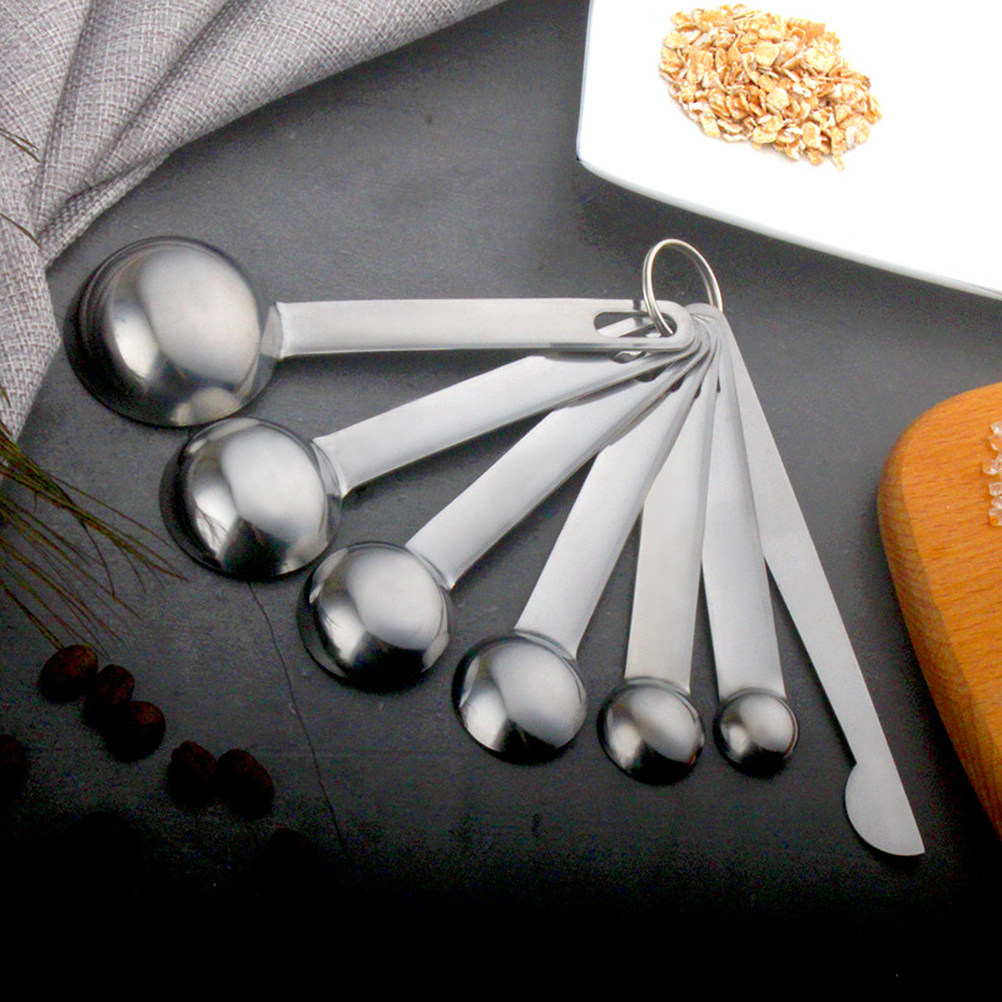 プレミアムステンレス製計量スプーンセット 6サイズ プロ仕様 - Baking (Kitchen Ingredient) のレビューと価格