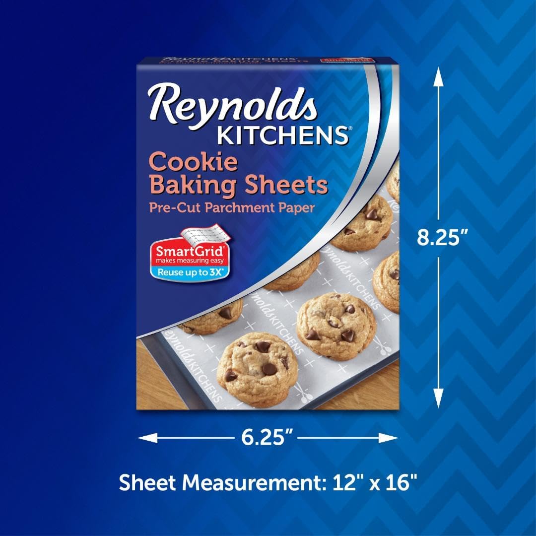 キッチン用クッキーベーキングシート、クッキー用プレカットベー - Kitchen Baking Sheets のレビューと価格
